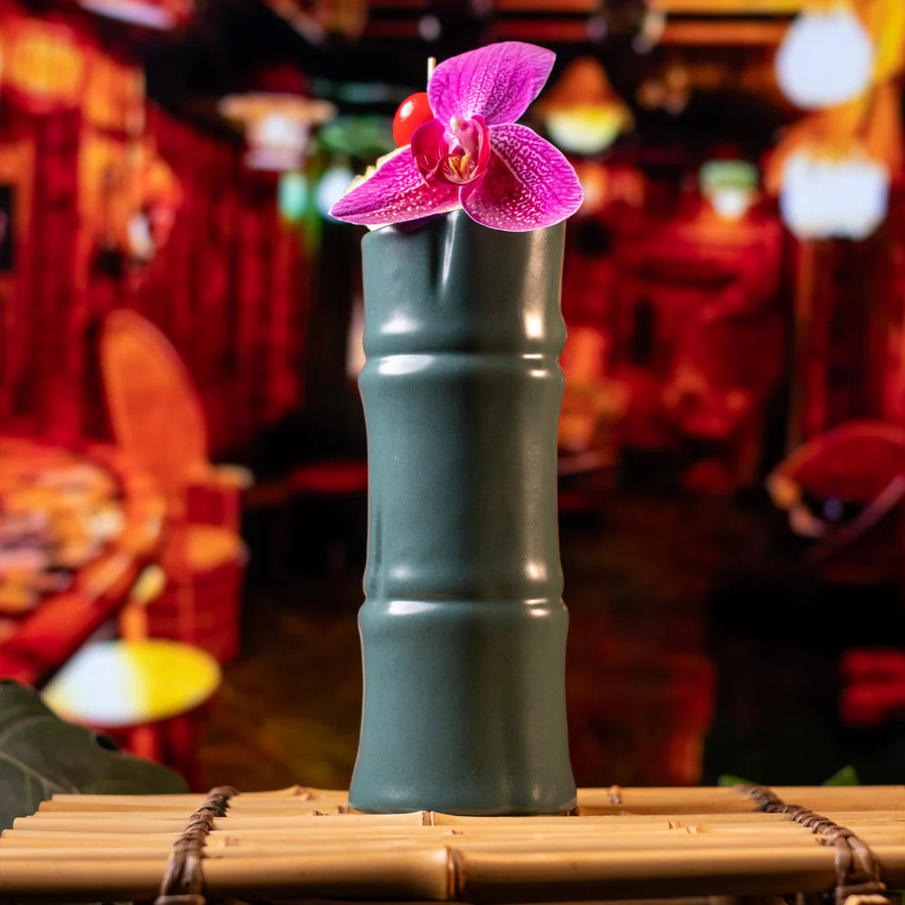 Tiki Farm - Bamboo mug (emerald green)