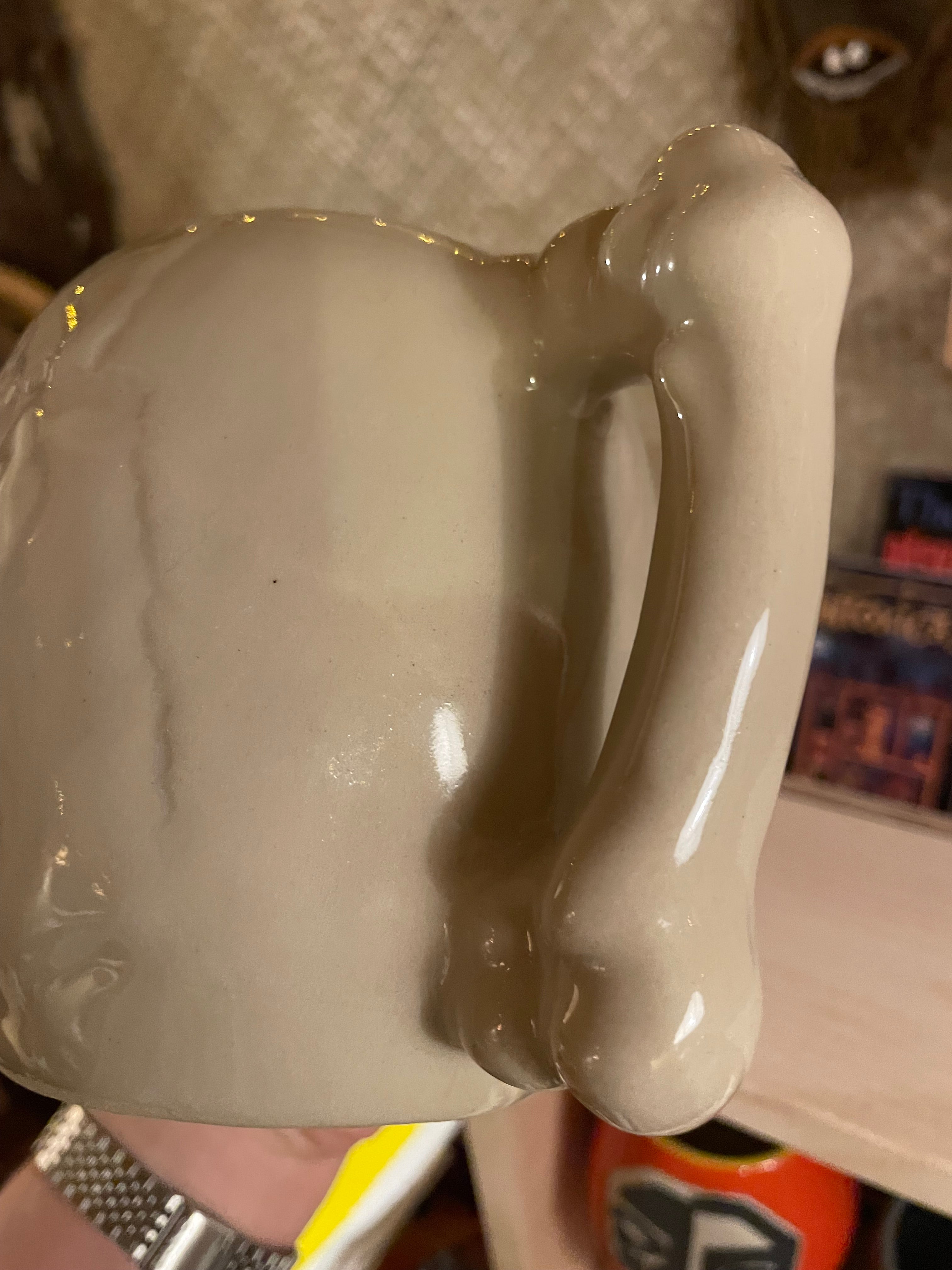 Vintage skull mug