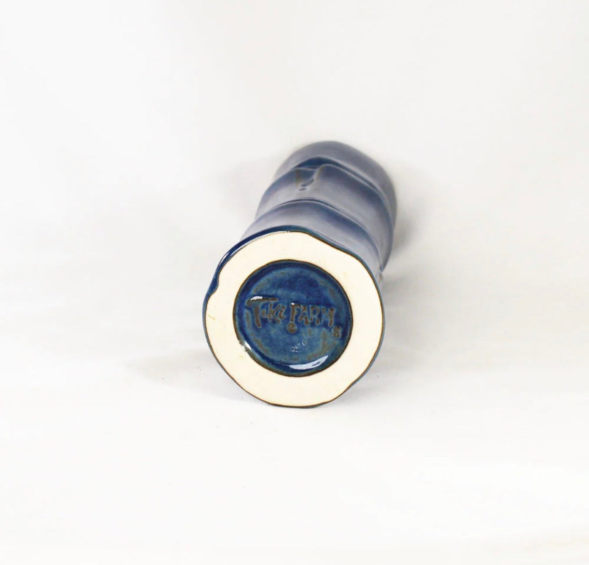 Tiki Farm - Bamboo mug (Celestine blue)