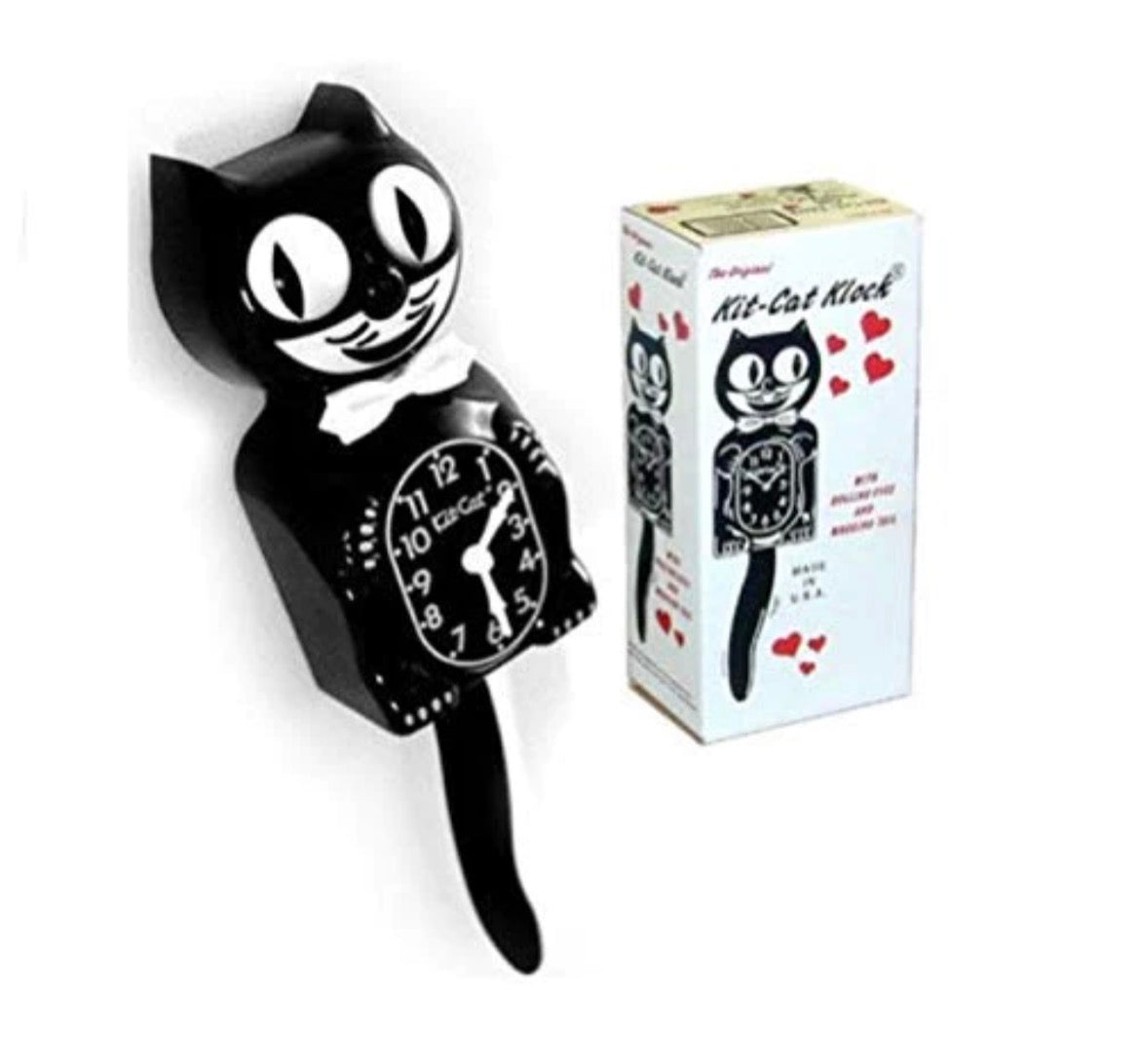 Kit-Cat Klock - Classic Black