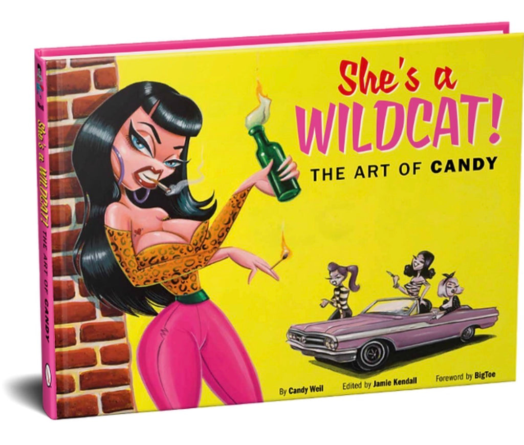 She's a Wildcat - the art of Candy Weil
