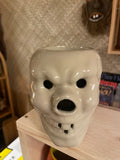 Vintage skull mug